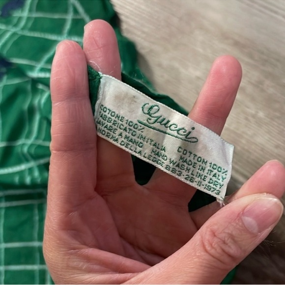 Vintage Gucci Scarf 60s or 70s - Picture 2 of 4